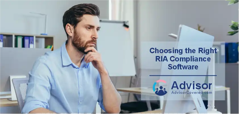 RIA Compliance Software